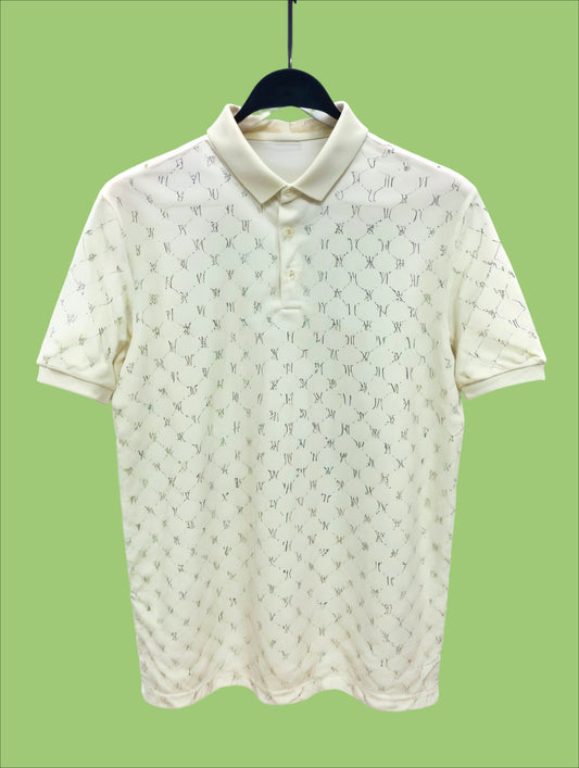 Polo à manches courtes pour homme, tendance, tout neuf, doux, confortable, décontracté, col rabattu, coupe Business, motif floral ancien